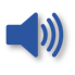Blue Speaker Icon