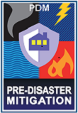 Pre-disaster Mitigation (PDM) grant program icon