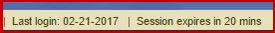 eGrants sessions expire after 20 minutes of inactivity and data will be lost if not saved before the session is closed.