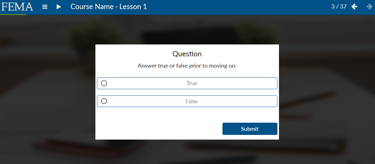 IS-0100.c: An Introduction to the Incident Command System, ICS 100
