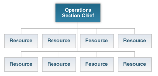 Eight Resources' report to the Operations Section Chief