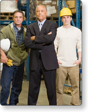 Supervisor and workers