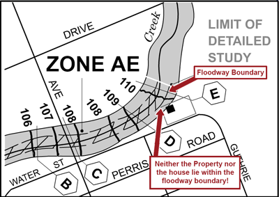 Fema Zone Ae Floodway Step 4: Identifying The Flood Insurance Risk Zone Of The Property  (Slideshow)