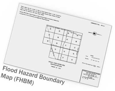 Flood Hazard Boundary Map (FHBM)