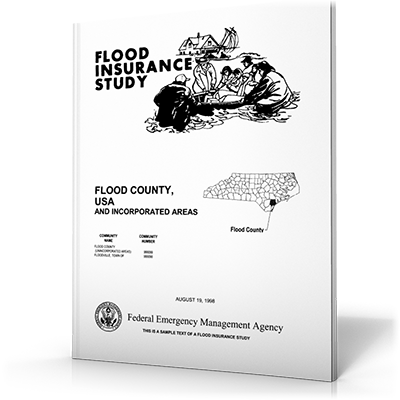 Flood Insurance Study, Flood County, USA and Incorporated Areas. Federal Emergency Management Agency. This is a sample text of a Flood Insurance Study (Cover