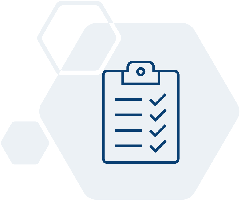 Lesson Overview Icon. A graphic of a clipboard