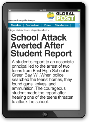School Attack Averted After Student Report