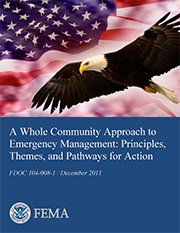 Cover Of A Whole Community Approach To Emergency Management: Principles ...