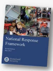 Image of the National Response Framework document