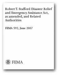 Cover page of Stafford Act