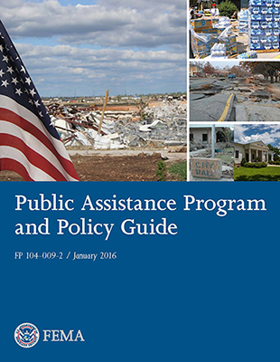 cover of public assistance program and policy guide