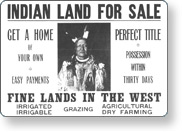 Indian Land for sale sign