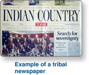 example of a tribal newspaper