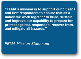 FEMA Mission Statement