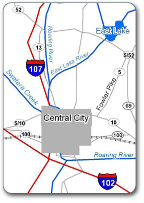 Central City Map