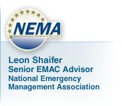 Leon Shaifer, Senior EMAC Advisor National Emergency Management Association (NEMA)