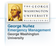 George Nunez, Emergency Management, George Washington University, Washington DC