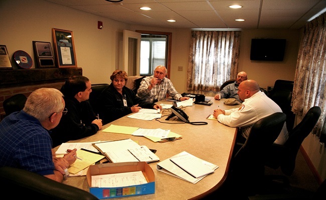 FEMA, the Recipient, and the Applicant attend the Recovery Scoping Meeting where they discuss items such as the Damage Inventory, site inspections, and special considerations.