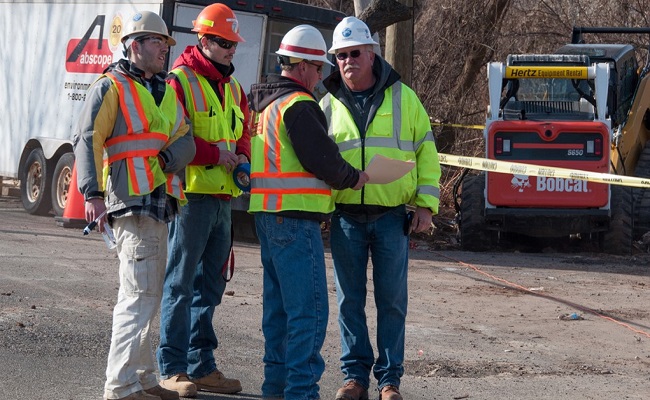 The U.S. Army Corps of Engineers begin debris removal after Hurricane Harvey.