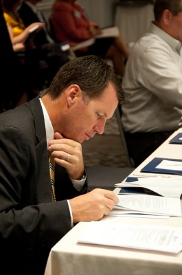 FEMA administrator reviewing report