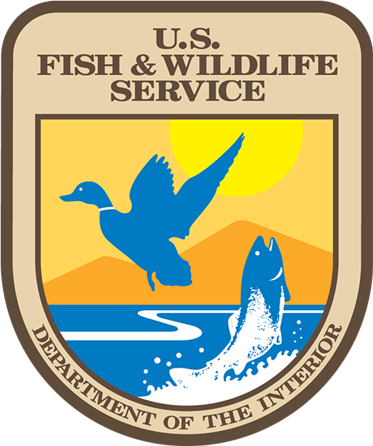 U.S. Fish and Wildlife Service logo, Department of the Interior