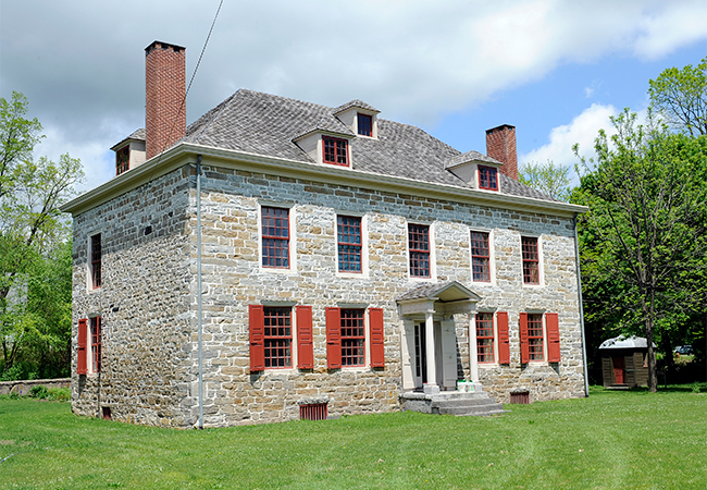 Fort Johnson building, a national historic landmark