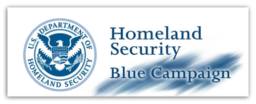 U.S. Department of Homeland Security Seal, Homeland Security Blue Campaign