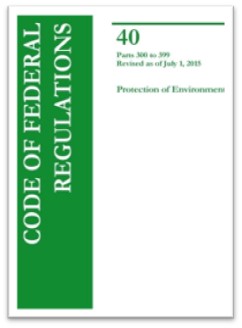 40 CFR Part 300 Cover