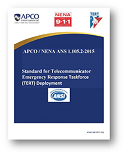 APCO/NENA TERT Standard Document - Cover Image