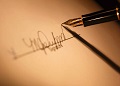 A pen writing  a  signatures, jpg, 120 x 36