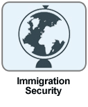 Immigration Security Icon