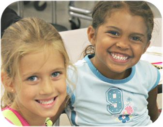 Two children